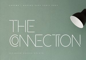 Contra - Modern Sans Serif Font