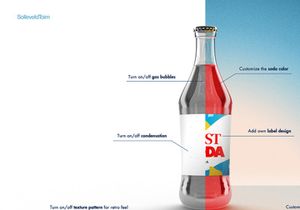 Soda Bottle Mockup