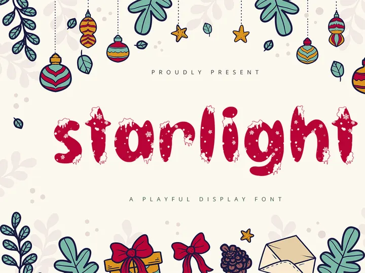 Starlight - Playful Display Font