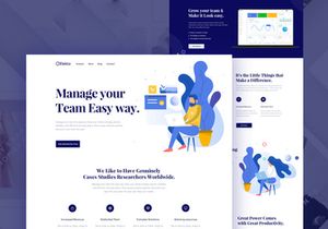 Team Management Landing page