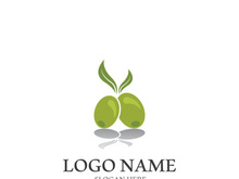 Extra virgin olive oil logo icon design vector illustration