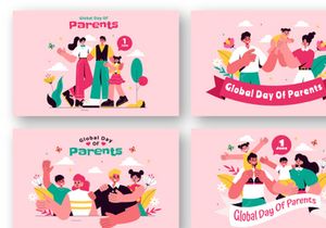 9 Global Day of Parents Illustration