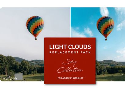 Sky Replacement Bundle for Adobe Photoshop 2021 and late