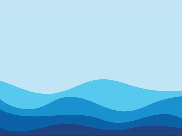 Wave blue water wallpaper background vector