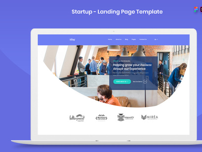 Startup Landing Page Template