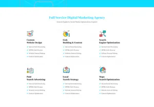SEO & Digital Marketing Agency PSDTemplate