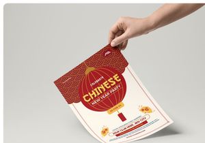 Chinese New Year Festival Flyer