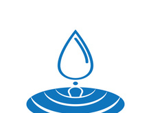 Water drop logo template vector illustration design