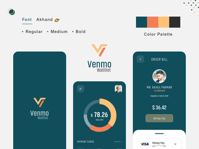 Venmo Wallet Payment App UI Kits
