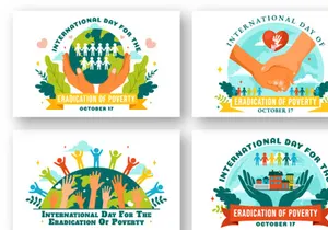 10 Day for the Eradication of Poverty Illustration
