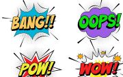 Blazinga! | Comic Layered Font