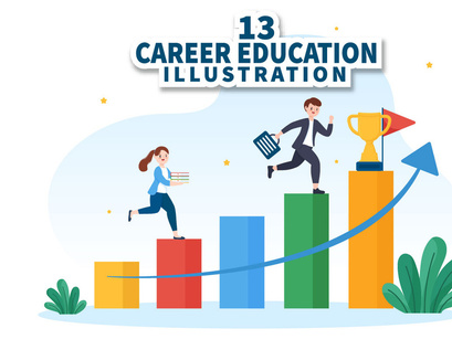 13 Career Education Illustration