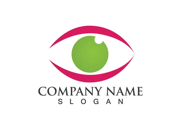 Eye Care vector logo design