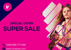 Fashion Sale Banner Template