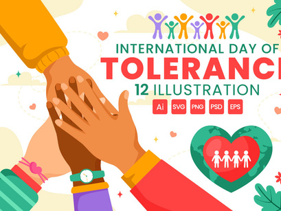 12 International Day of Tolerance Illustration