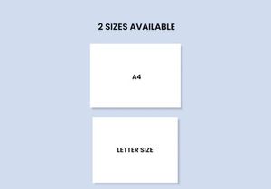 Monthly Calendar Landscape Printable Calendar Template Year 2022