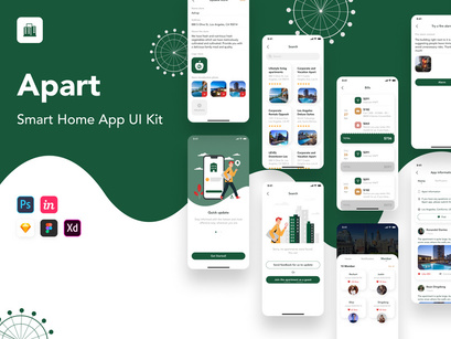 Apart - Smart Home UI Kit