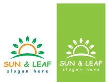 Sun logo design with a modern concept.