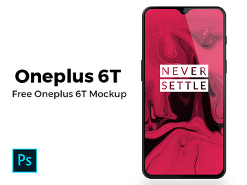 Oneplus 6T Mockup Freebie preview picture