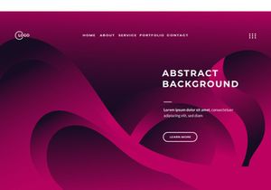 Elegant Abstract Pink Wave Background