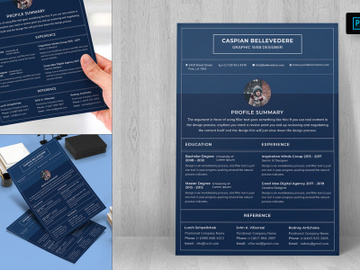 Resume CV Template-31 preview picture