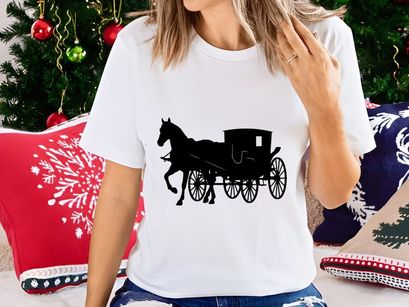 Elegant Horse Pulled Carriage Classic