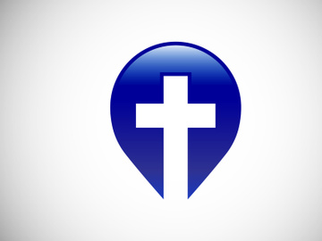 Church logo. Christian sign symbols. The Cross of Jesus preview picture