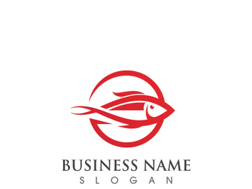 Fish logo and symbol vector symbols preview picture