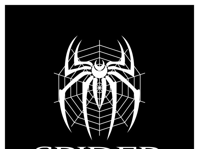 Spider logo icon design vector template