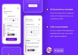 Calendar Schedule Management App Design
