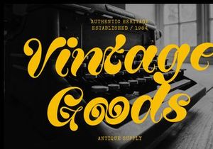 Lucky Wonky | Bold Script Font