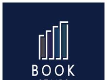 book stairs logo, or library for bookstores, book companies, publishers, encyclopedias, libraries, education, digital books, vectors