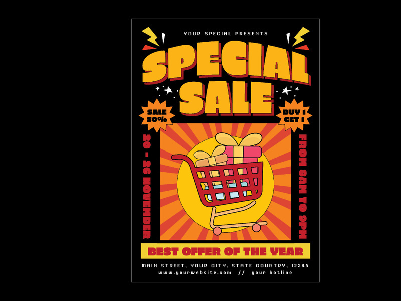 Special Sale Flyer