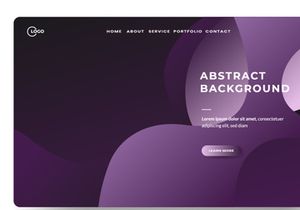 Abstract trendy gradient background