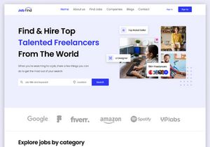 Job Board Landing Page