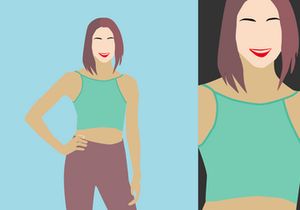 Girl Poses Vector Bundle