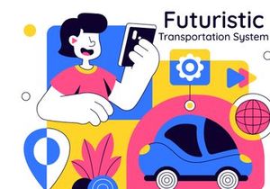 10 Futuristic Transportation System Illustration