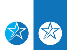 Star icon template vector illustration design