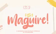Maguire - Handwritten Font