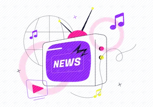 10 World Television Day Illustration