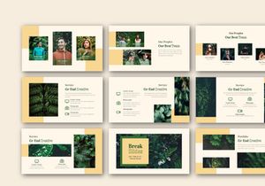 Gr-end Creative Google Slide Template