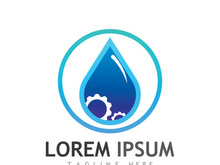 Gear logo with a creative idea.