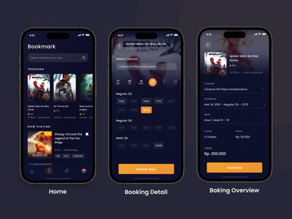 Cinebook - Movie Booking Mobile App