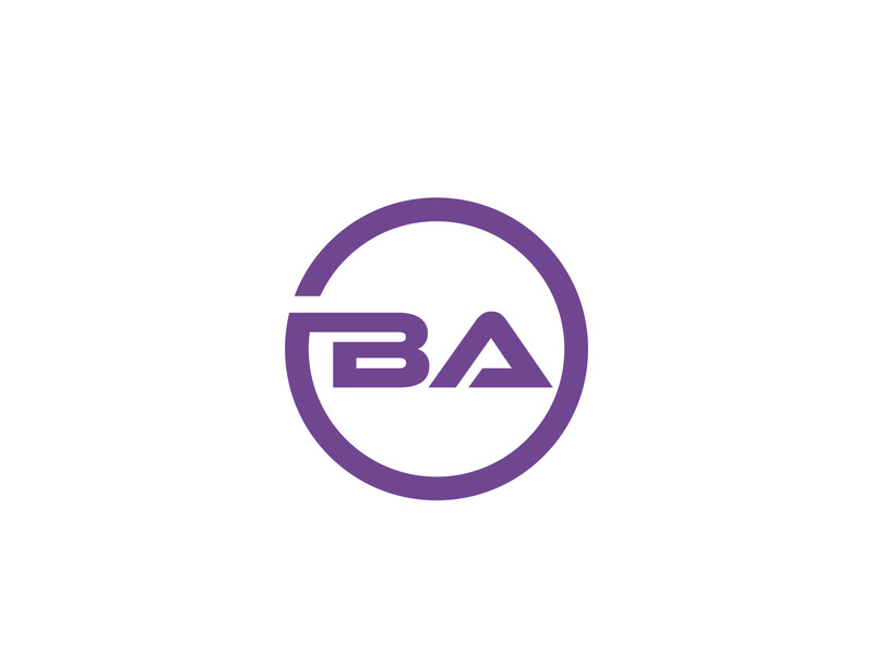 BA logo design