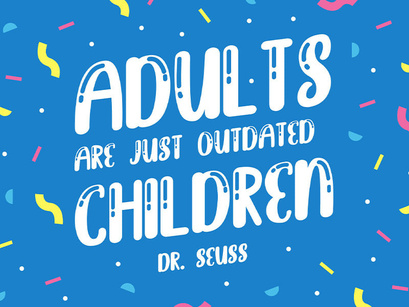 Brightly Crush - Playful Typeface