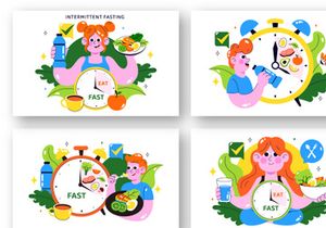 10 Intermittent Fasting Illustration