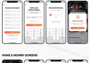 Barber Salon UI Kit