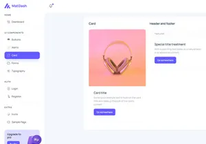 MatDash Free Bootstrap Admin Dashboard Template