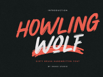 Howling Wolf - Dirty Brush preview picture