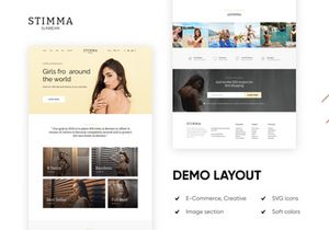 Stimma Fashion E-commerce Psd Figma
